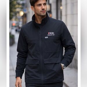 🔥FIGS🔥 JACKET szXL NEW BLACK FIGS PRO Classic Lab Jacket Logo PriceFirm